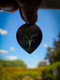Pendentif phrenite/ arbre