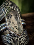 Bague quartz herkimer taille reglable