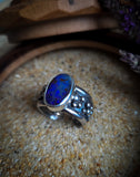 Bague opale boulder taille 58
