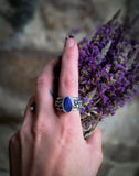 Bague opale boulder taille 58