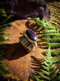 Bague purpurite taille 58