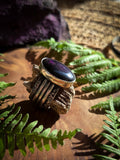 Bague purpurite taille 58