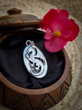 Pendentif agate de gobi/ dragon