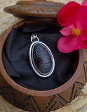 Pendentif agate de gobi/ dragon