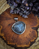 Pendentif agate de gobi