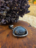Pendentif agate de gobi