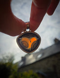 Pendentif agate de gobi