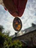 Pendentif agate de gobi/ dragon