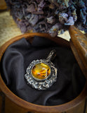 Pendentif brute/ ambre