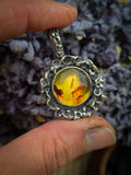 Pendentif brute/ ambre