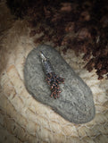 Pendentif argent et cuivre
