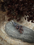 Pendentif argent et cuivre