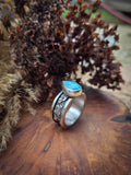 Bague hemimorphite taille 54
