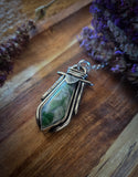 Pendentif smaragdite
