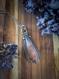 Pendentif agate candy coton
