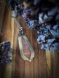 Pendentif agate candy coton