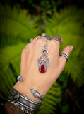 Pendentif grenat