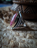 Bague roselite taille 58