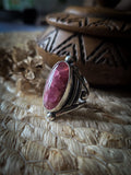 Bague roselite taille 58