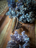 Bague bronzite taille 56