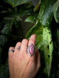 Bague roselite taille 58
