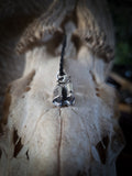 Pendentif dent de chevreuil