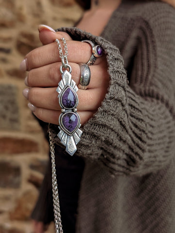 Pendentif charoite