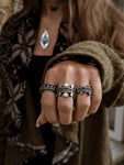 Bague argent taille 56