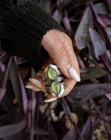 Bague phrenite taille 56