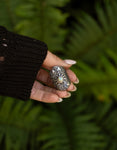 Bague mandala / opale cantera taille 60