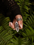 Bague hypersthène taille 56