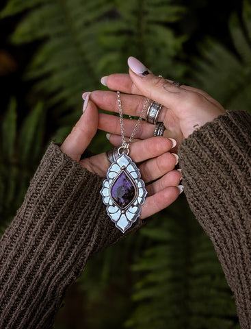 Pendentif charoite