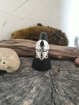 Bague masque africain / taille 59