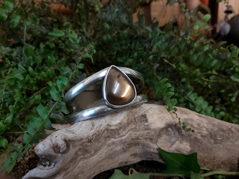 Bracelet quartz fumè