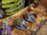 Boucles d'oreilles opale boulder