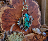 Pendentif turquoise/ baleine