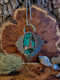 Pendentif turquoise/ baleine