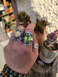Bague peridot taille 59